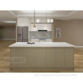 Auto Open Countertops Kabinet Dapur Moden Untuk Pangsapuri